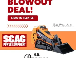 Scag Jackal mini skid steer  
