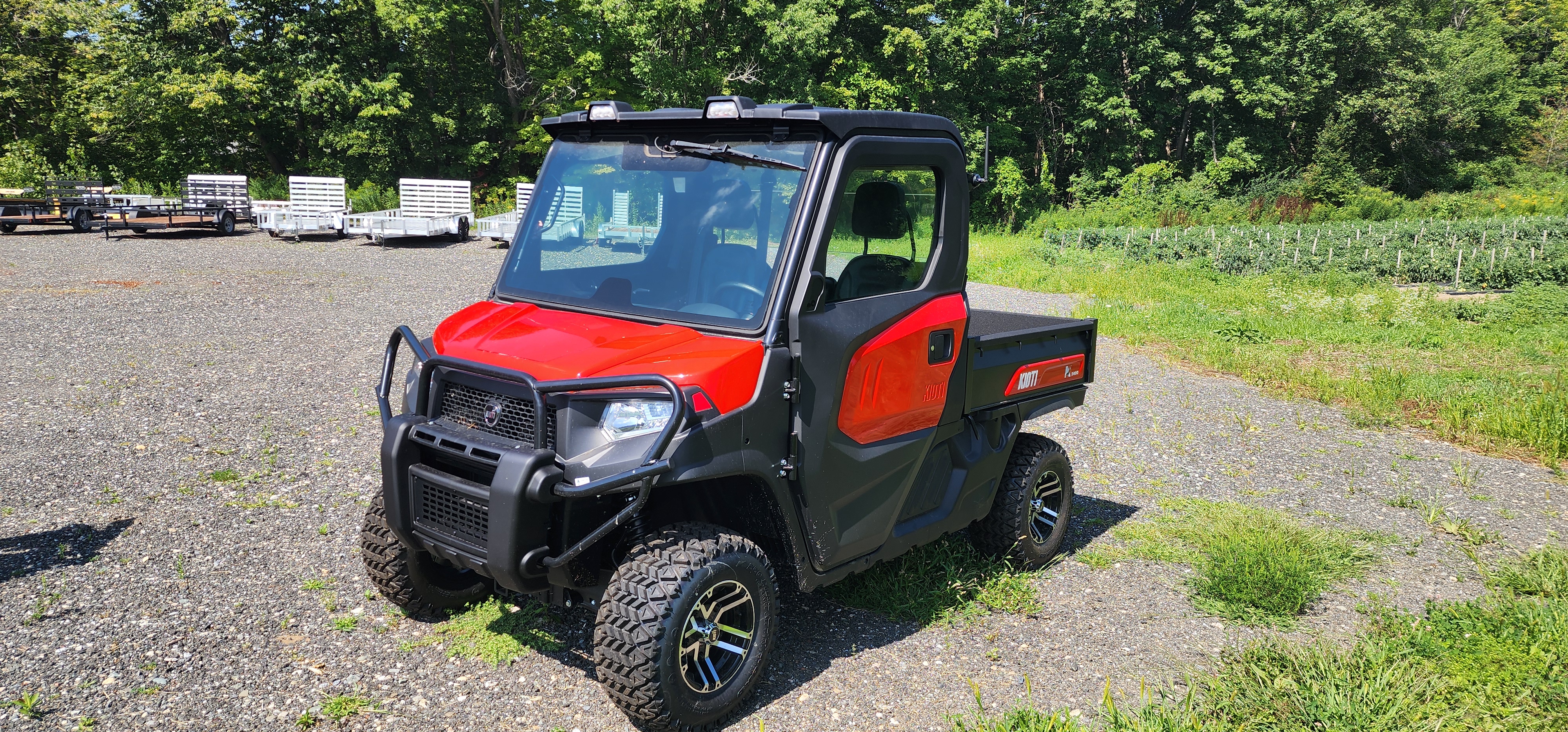 Kioti K92400 4x4 CAB UTV: